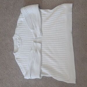Aerie buttercream sweater in white XL
